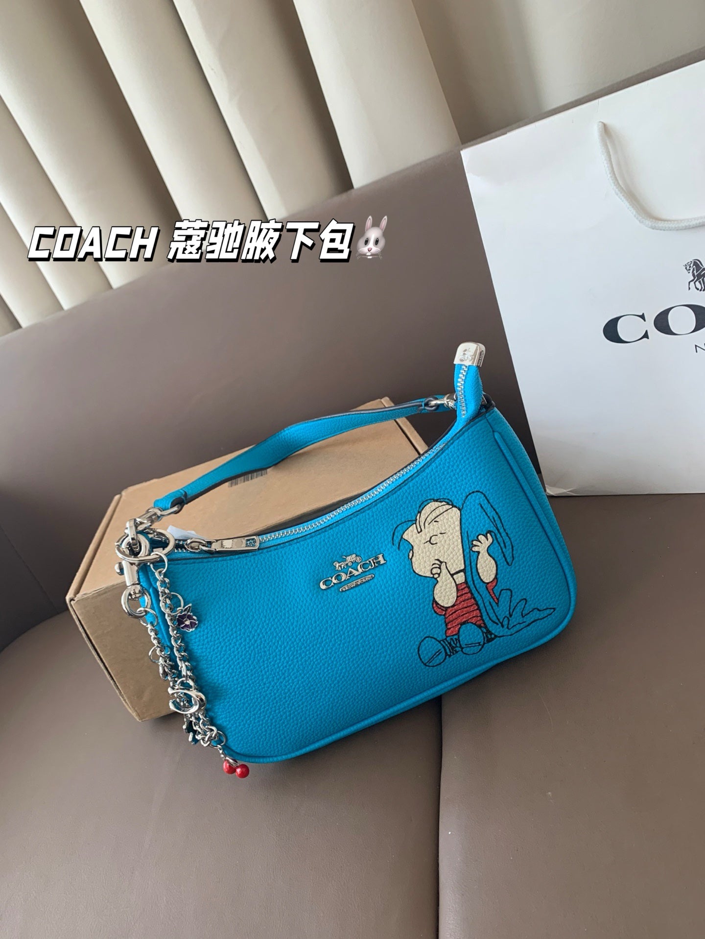 Sac coach avec dessin
