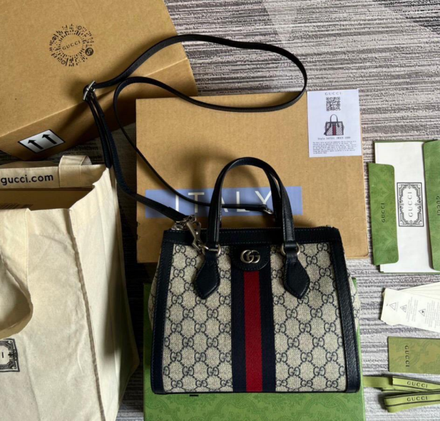Gucci Ophidia GG Small Tote Bag