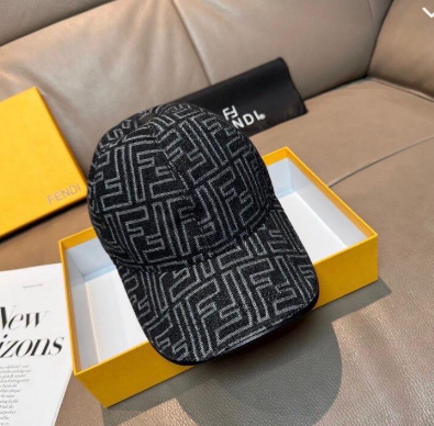 Casquette Fendi FF Jacquard