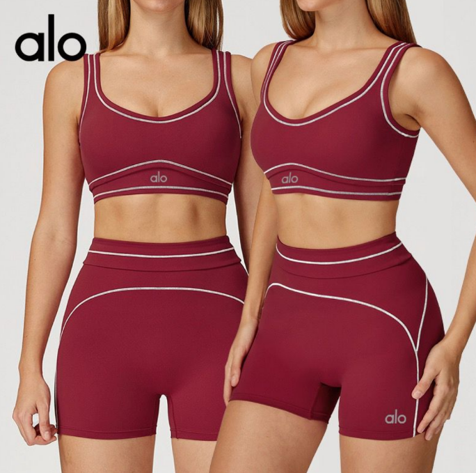 Ensemble Alo Yoga Sculpt Biker Set