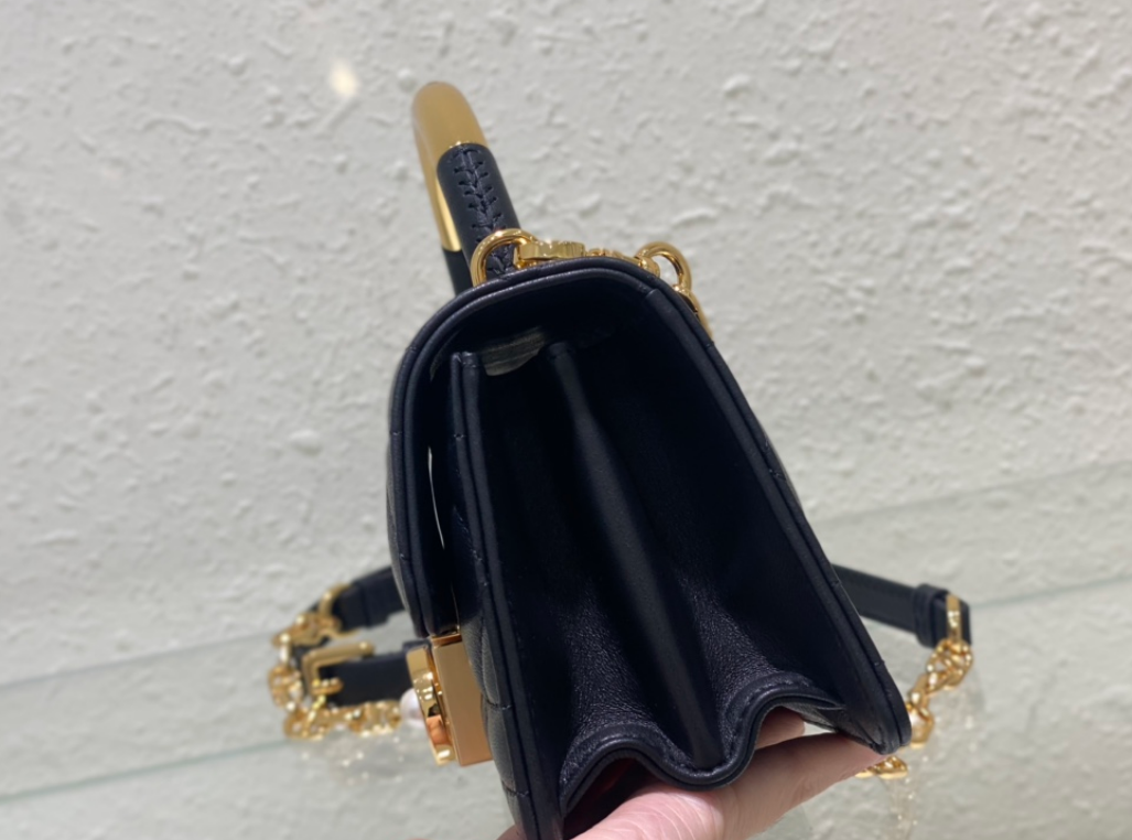 Sac Dior Caro Mini Noir Cannage