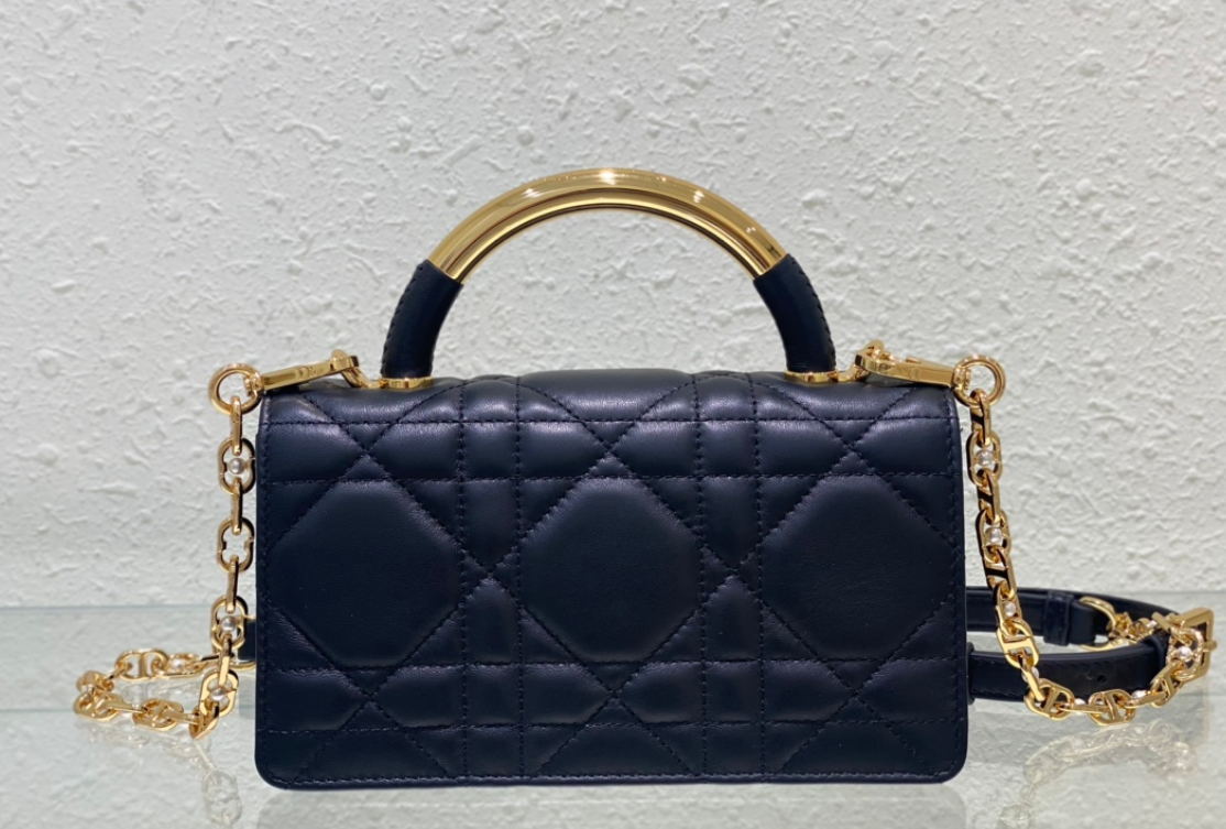 Sac Dior Caro Mini Noir Cannage