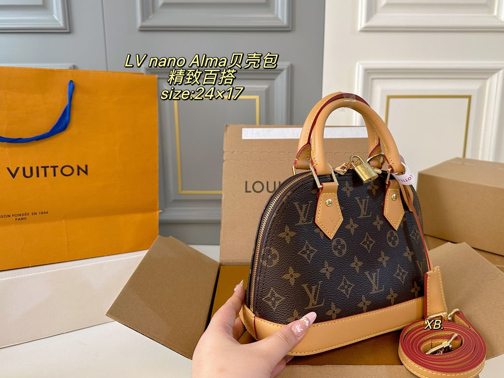 Découvrez le sac à coque nano Alma de Louis Vuitton