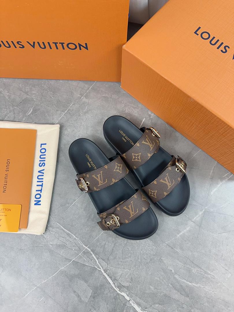 Louis Vuitton Lock It Sandals – Monogram Canvas