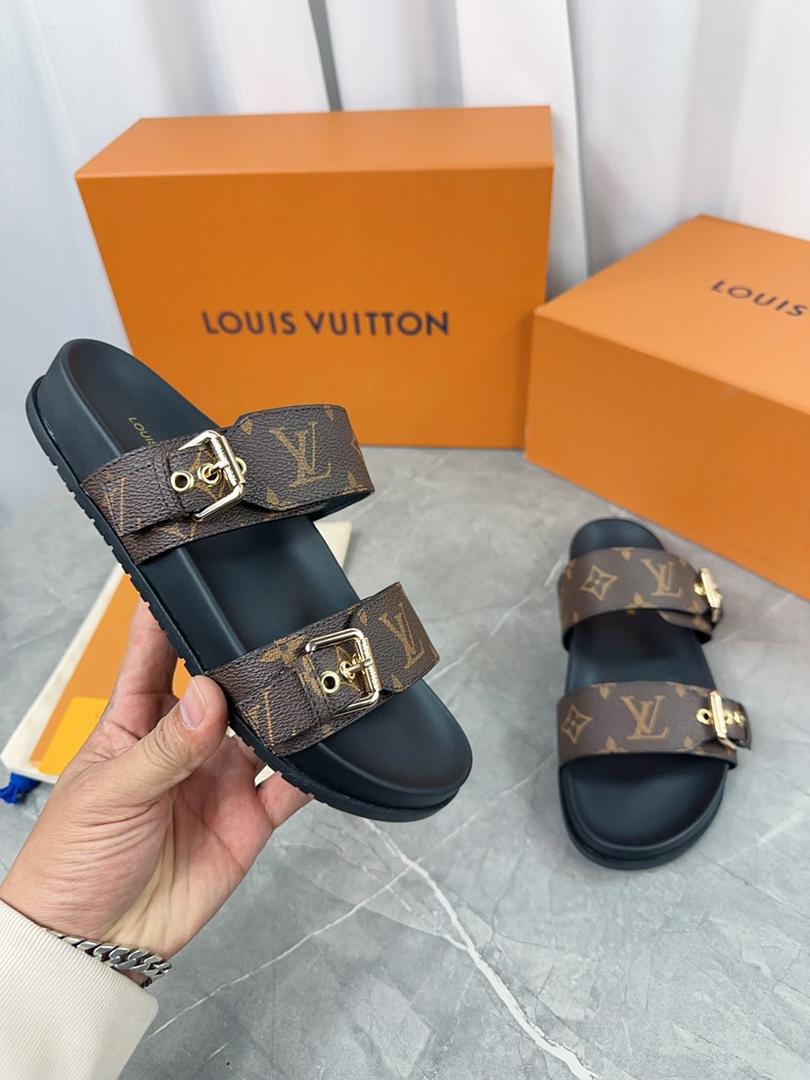Louis Vuitton Lock It Sandals – Monogram Canvas